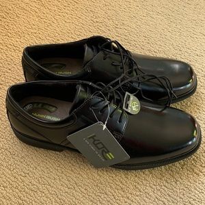 Mens size 12  Nunn Bush® Baker Street Kore Plain Toe Oxford Dress Shoes, Black